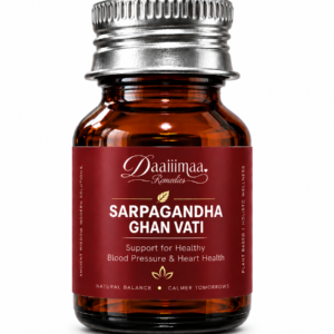 Daaiiimaa Remediees’ Sarpagandha Ghan Vati for High Blood Pressure 30 tabs