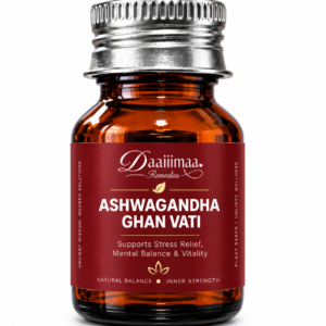 Daaiiimaa Remediees’ Ashwagandha Ghan Vati 60 tabs