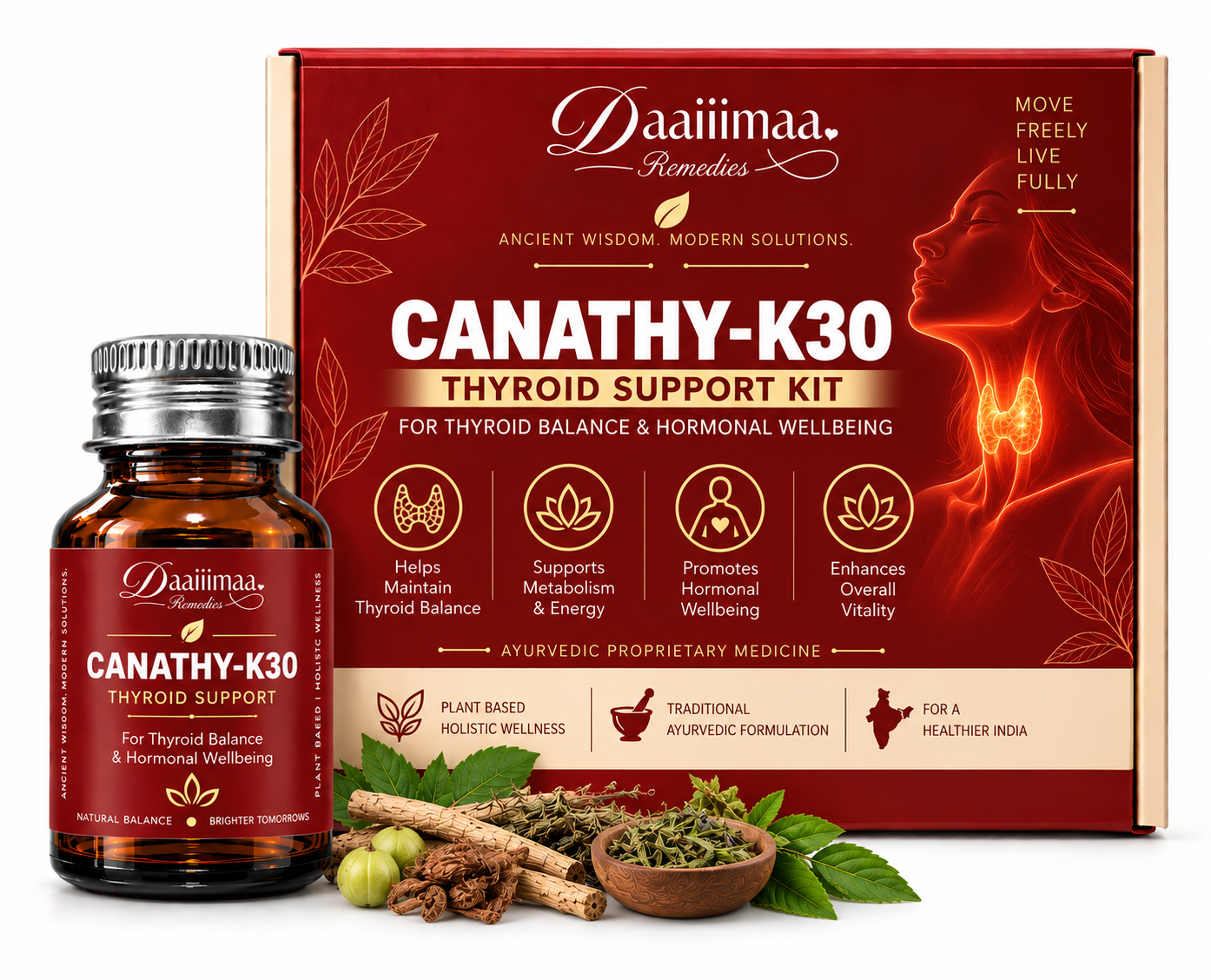 Daaiiimaa Remediees’ CanaThy-K30 Relief Kit