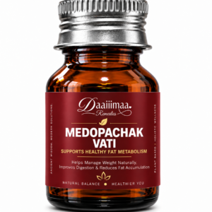 Daaiiimaa Remediees’ Medopachak Vati for Fat Metabolism 30 tabs