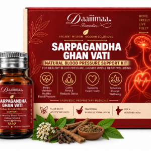Daaiiimaa Remediees’ Sarpagandha Ghan Vati BP Kit