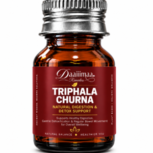 Daaiiimaa Remediees’ Triphala Churna for Digestion 60 tabs