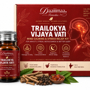 Daaiiimaa Remediees’ Trailokya Vijaya Vati -Multi-benefit Elixir Kit
